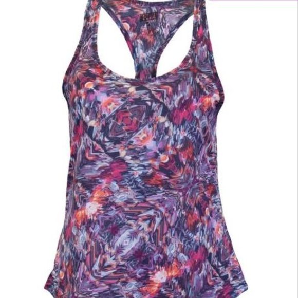 SOFFE Red Infinite Obsession Performance Racerback Tank - Picture 1 of 7